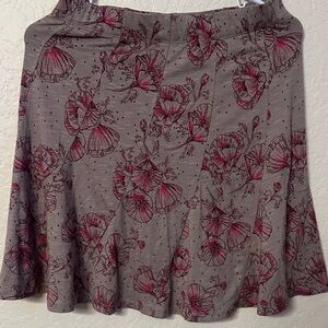 Floral Print Women's Skirt